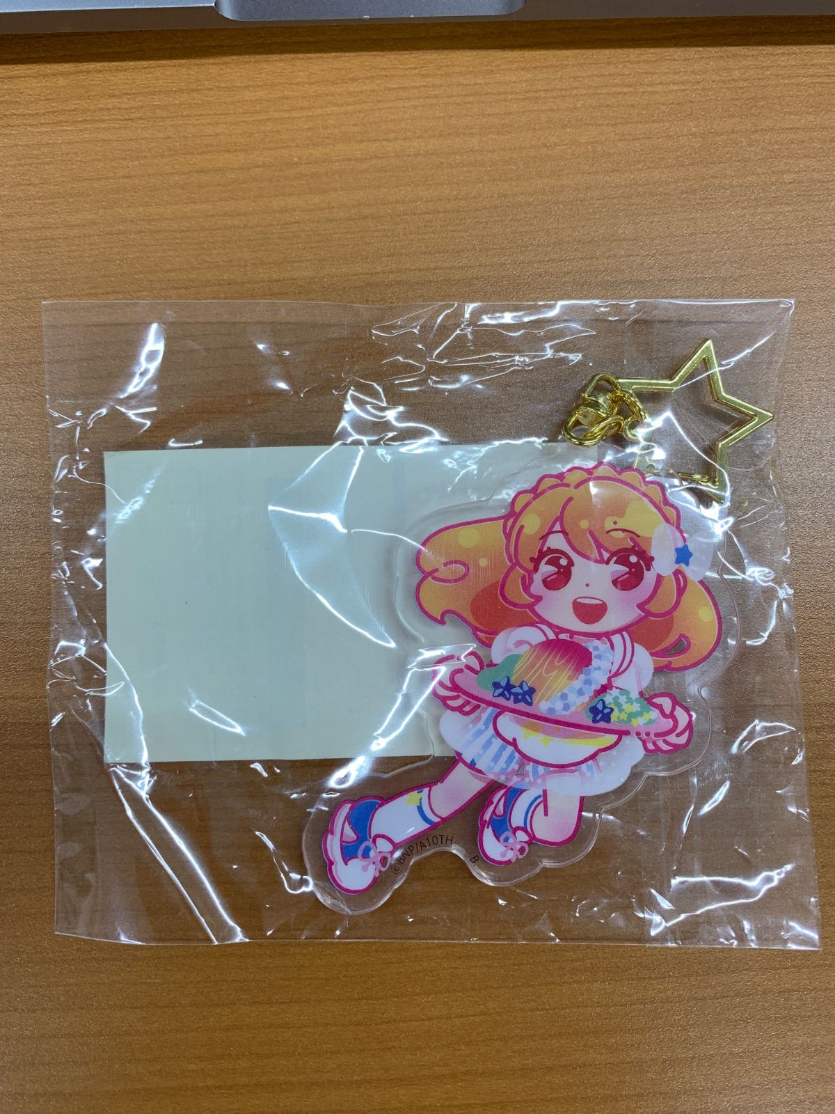 AIKATSU SPACE CAFE アクリルキーホルダー あかり アイカツ 10th