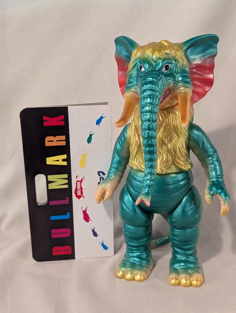 ブルマァク ブルマァクのヒーロー 怪獣シリーズ 墓場の画廊 タイガン メタリックグリーン 墓場画廊