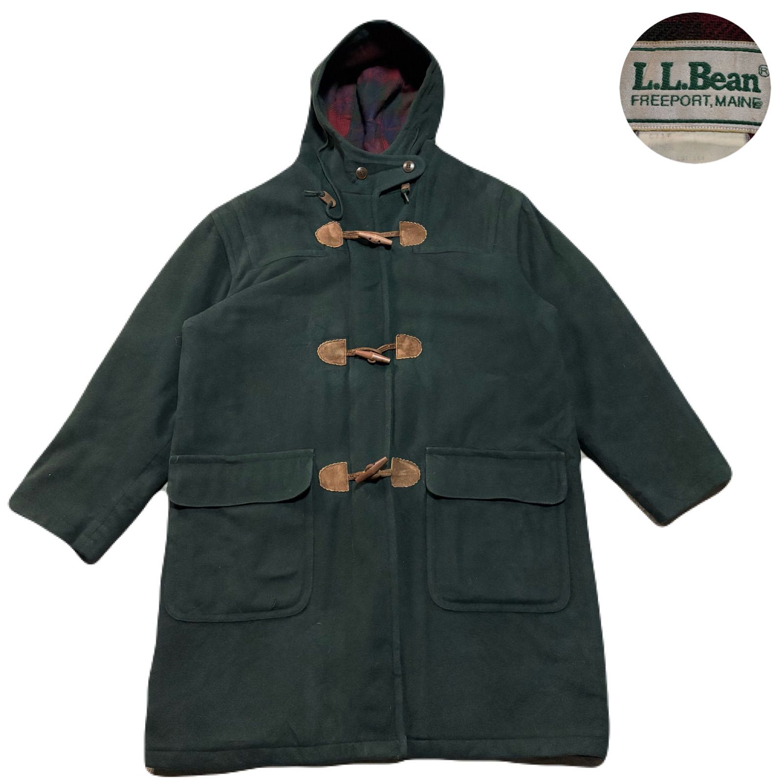 LLBean エルエルビーン MeltonDuffelCoat メルトンダッフルコート 
