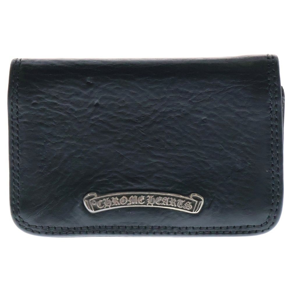 CHROME HEARTS (クロムハーツ) CARD CASE スクロールラベル