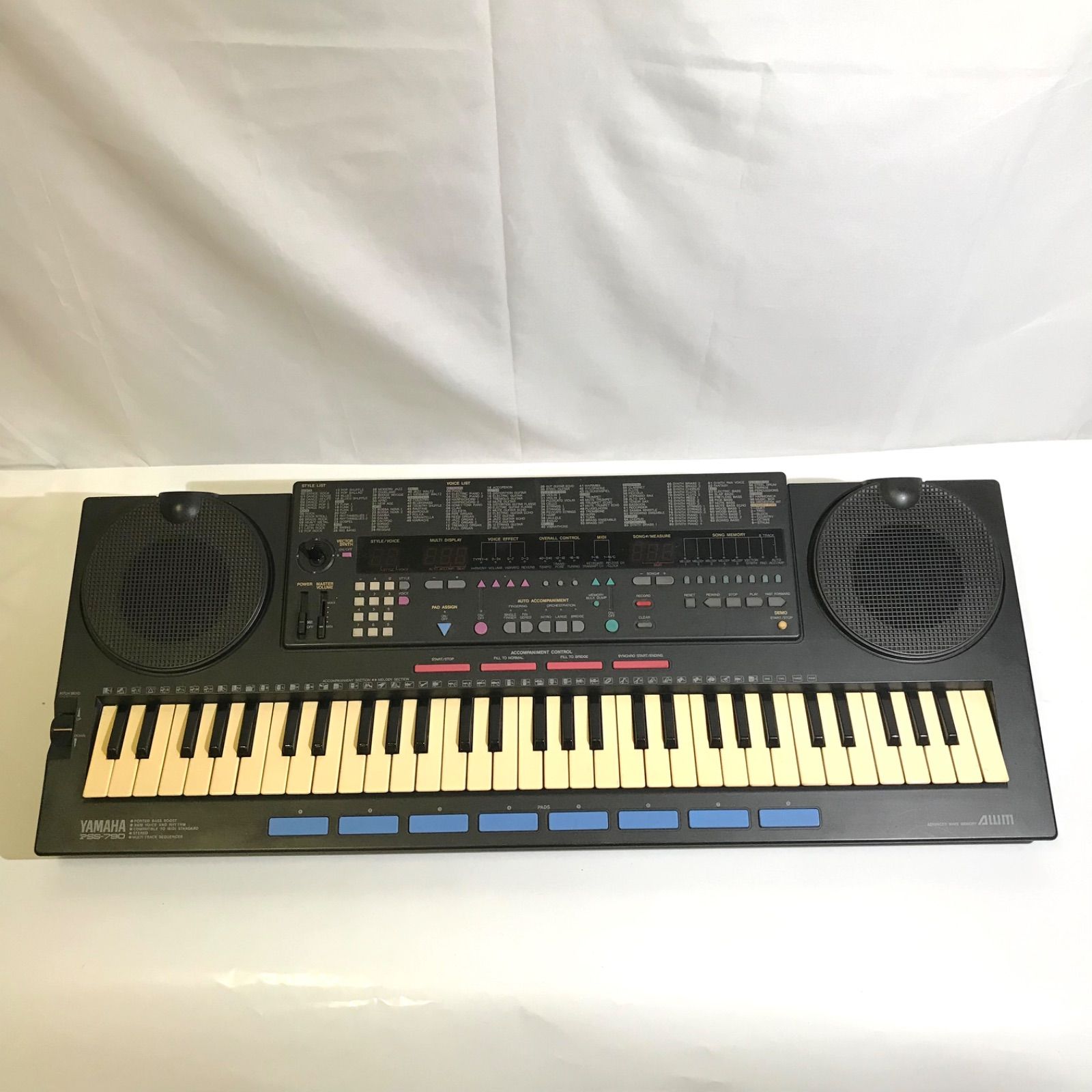 YAMAHA ポータサウンド PSS-790 キーボード　アダプター YAMAHA ポータサウンド PSS-790 キーボードアダプター 動作品