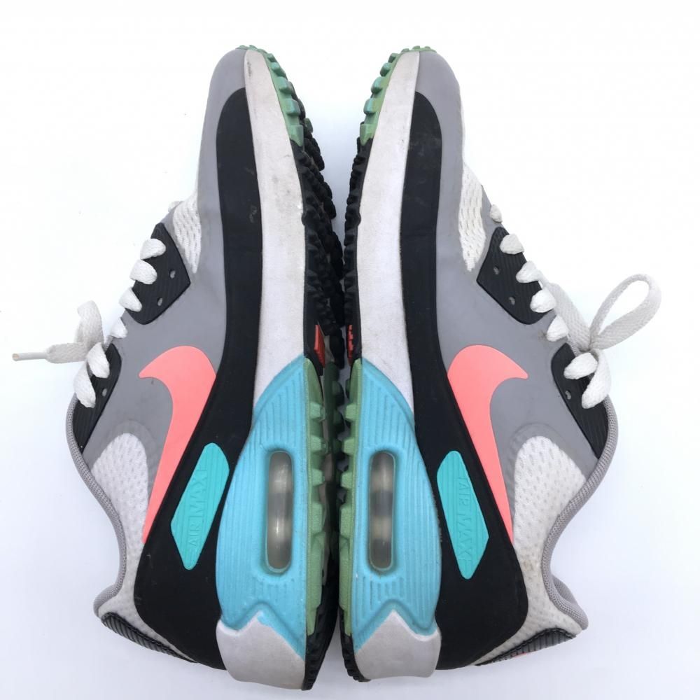 ナイキ ゴルフシューズ 白×グレー CU9978-133 AIR MAX 90G