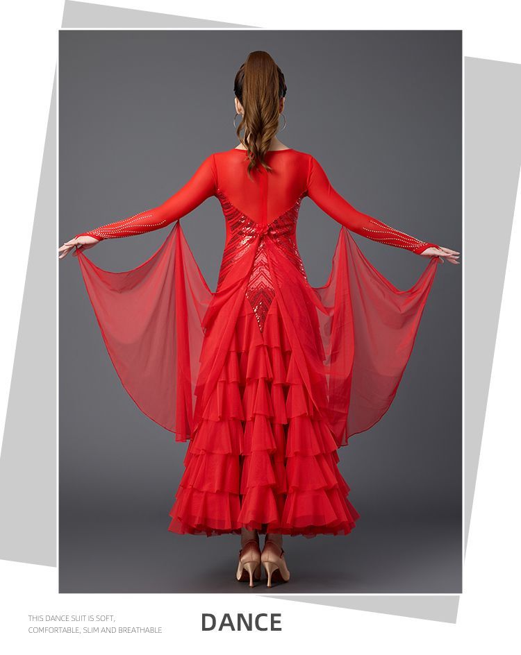 モダンダンスドレス 社交ダンス