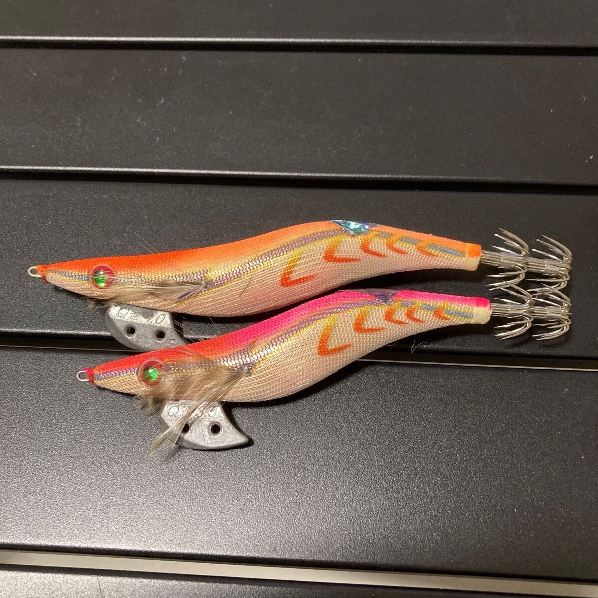 エギ王　エギセット 美品】 エギ王 Q速 3.5号 4号 廃盤 エギ エギセット Squid Egi
