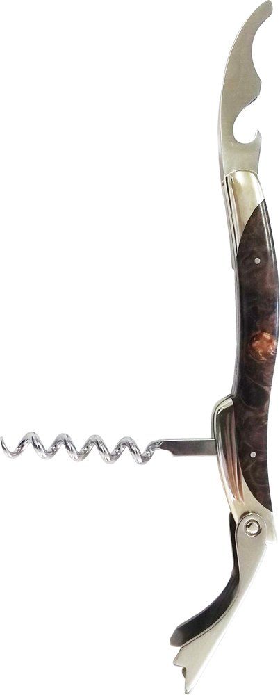 ヤクセル ソムリエナイフ バールウッド 日本製 120mm 栓抜き付き アスロ 80049