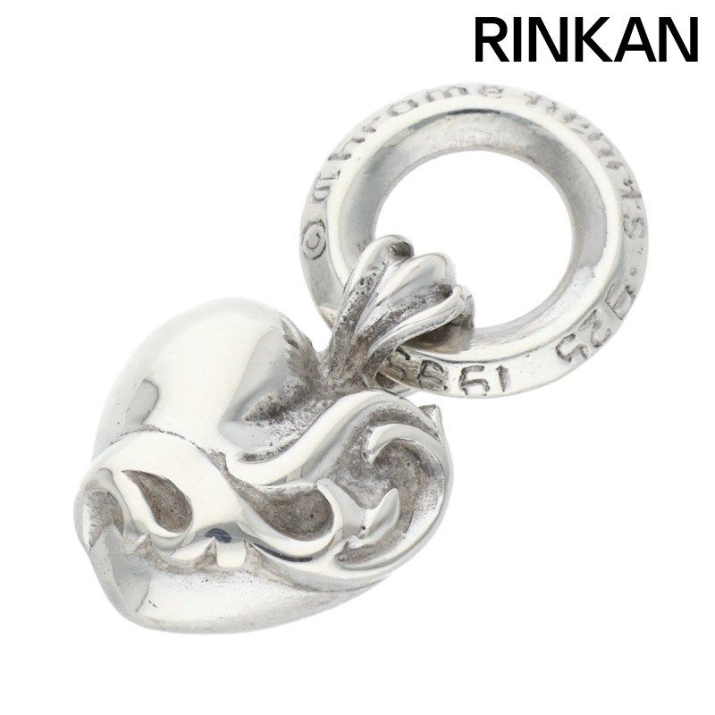 クロムハーツ HEART CHARM|ハートチャーム チャーム|シルバーネックレストップ メンズ