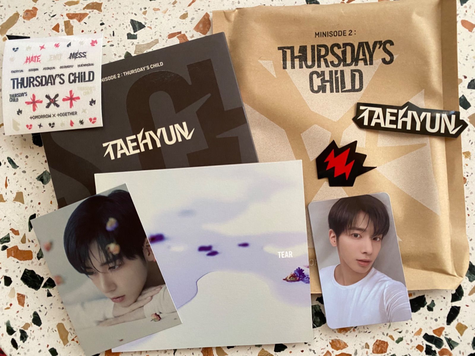 TXT テヒョンThursday's Child ラキドロ トレカ - CD・DVD・ブルーレイ