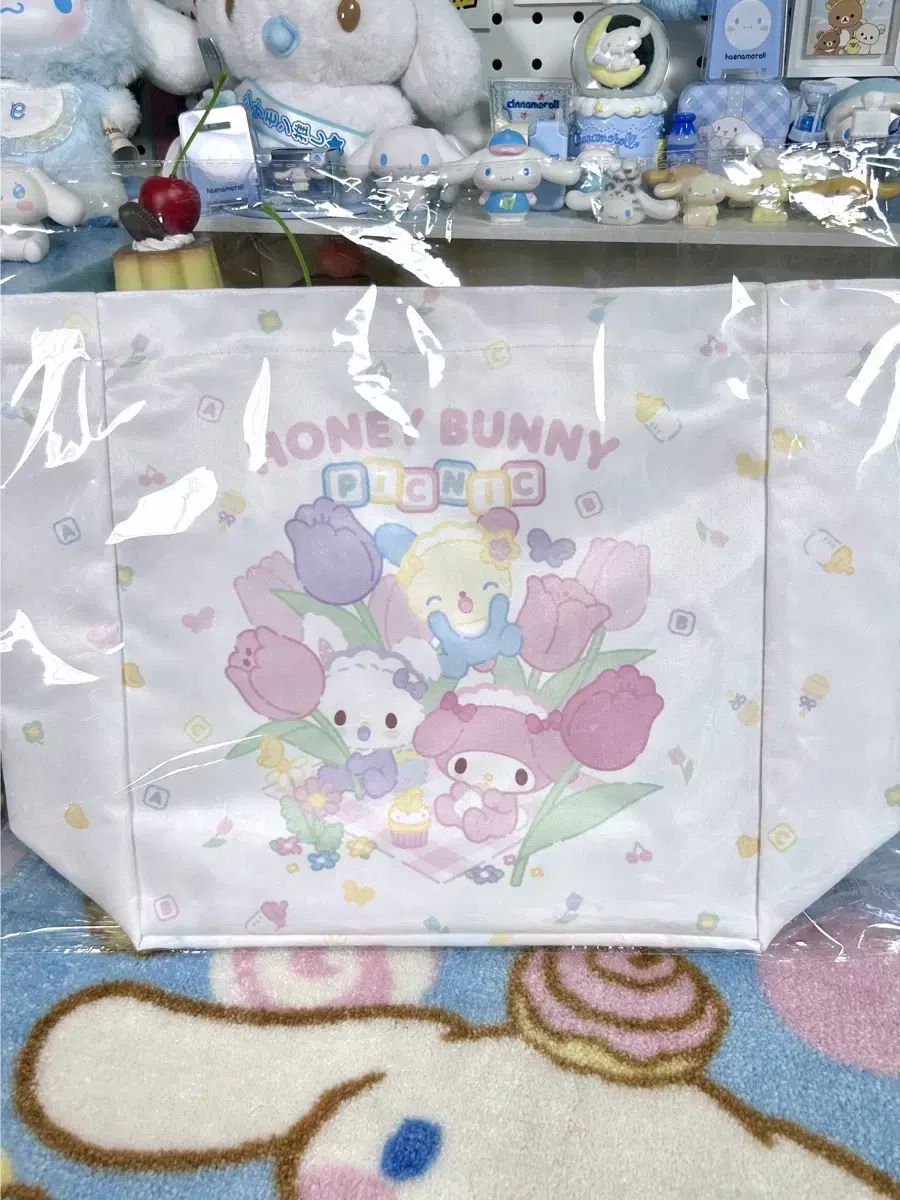 サンリオ ハニーバニー ピクニック ドットバッグ