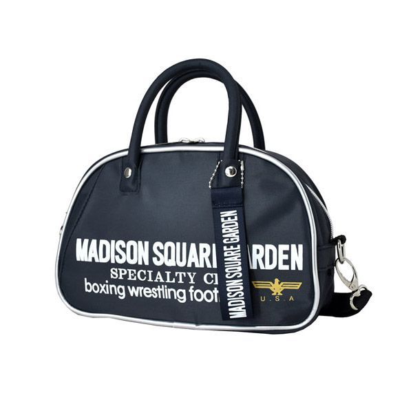 MADISON SQUARE GARDEN ミニボストンショルダー《ネイビー》新品