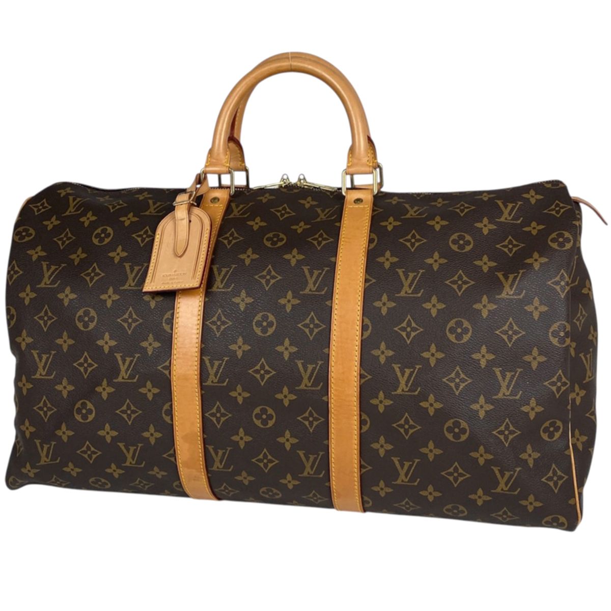 ルイヴィトン エピ　キーポル50 ボストンバッグ 旅行　ベージュ　ブラウン 楽天市場】【バッグ】LOUIS VUITTON ルイ ヴィトン エピ
