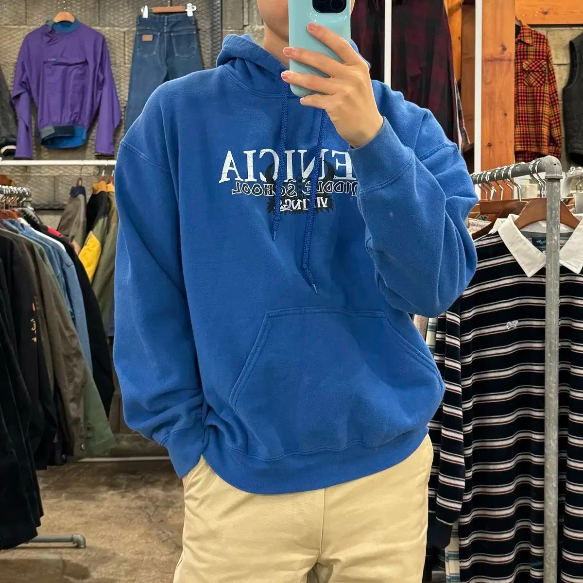 BENICIA 学校 プリント スウェット フード付きTシャツ （ 105 ／ kold_3843 ）