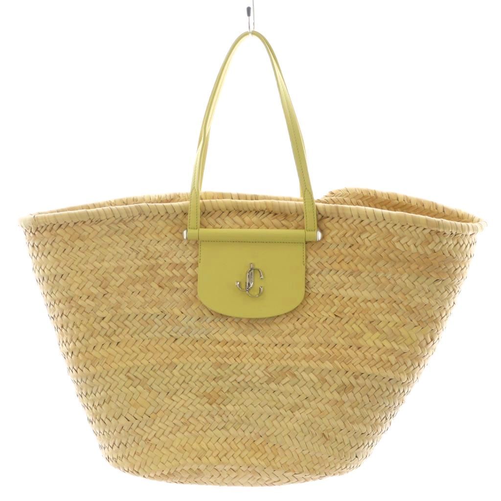 ジミーチュウ JIMMY CHOO MACY かごバッグ ハンドバッグ