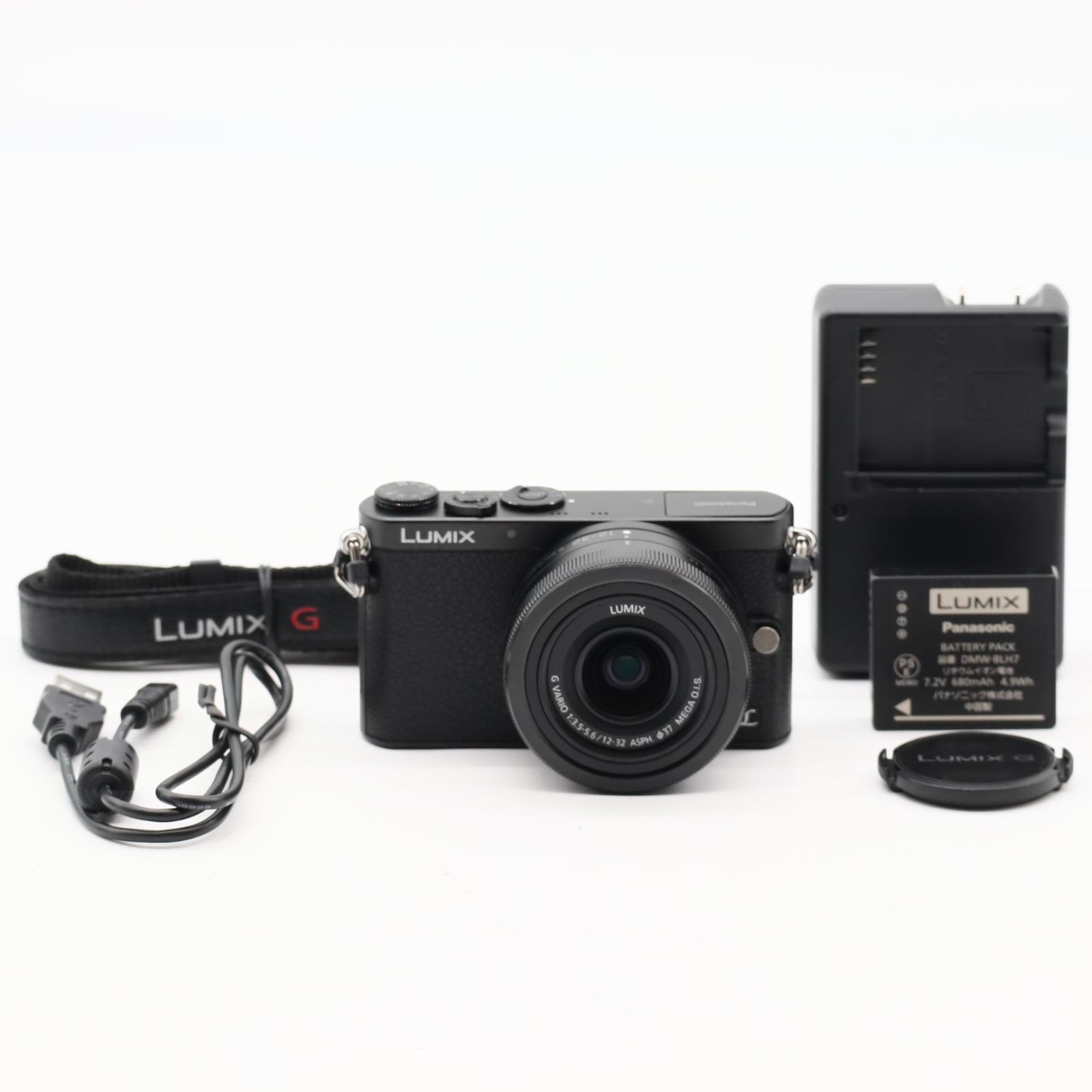 パナソニック ルミックス GM1 ブラック DMC-GM1K-K 中古】パナソニック