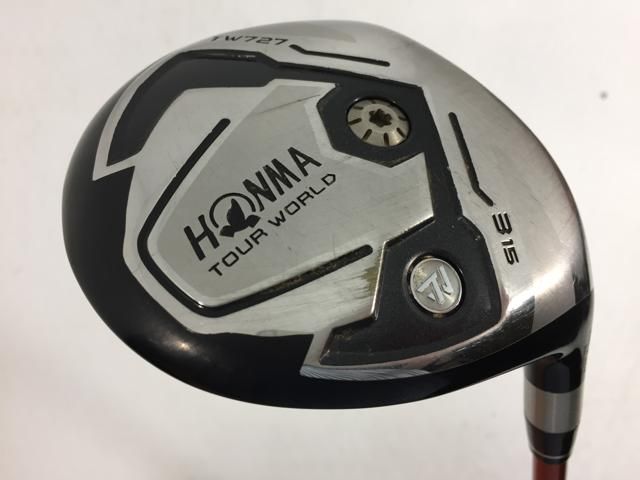 返品OK お買い得品！【中古ゴルフクラブ】ホンマ TOUR WORLD (ツアーワールド) TW727 フェアウェイ VIZARD YC65 3W