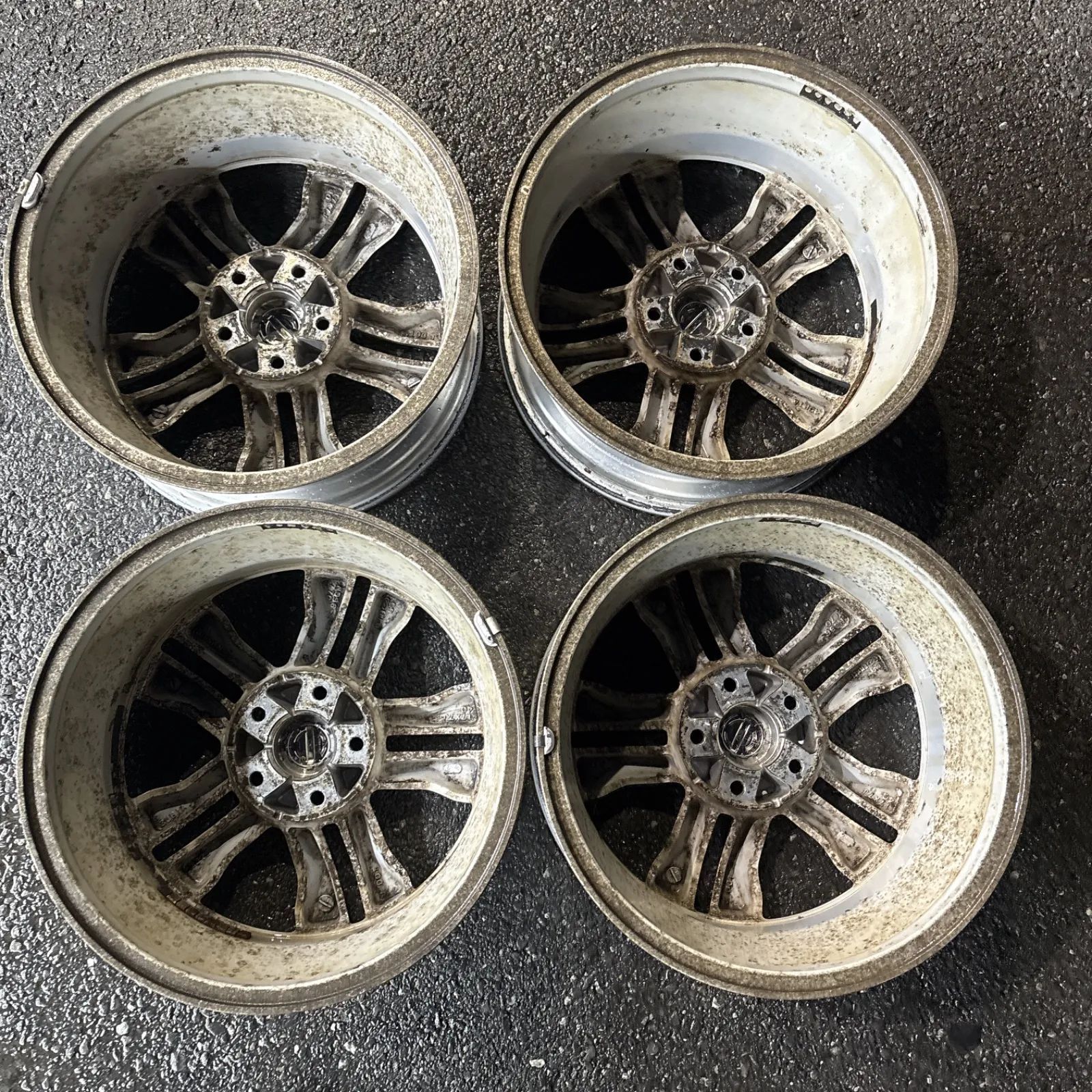 日産 T31 エクストレイル 純正ホイールセット 17インチ FFCRYSTALESIA_COM