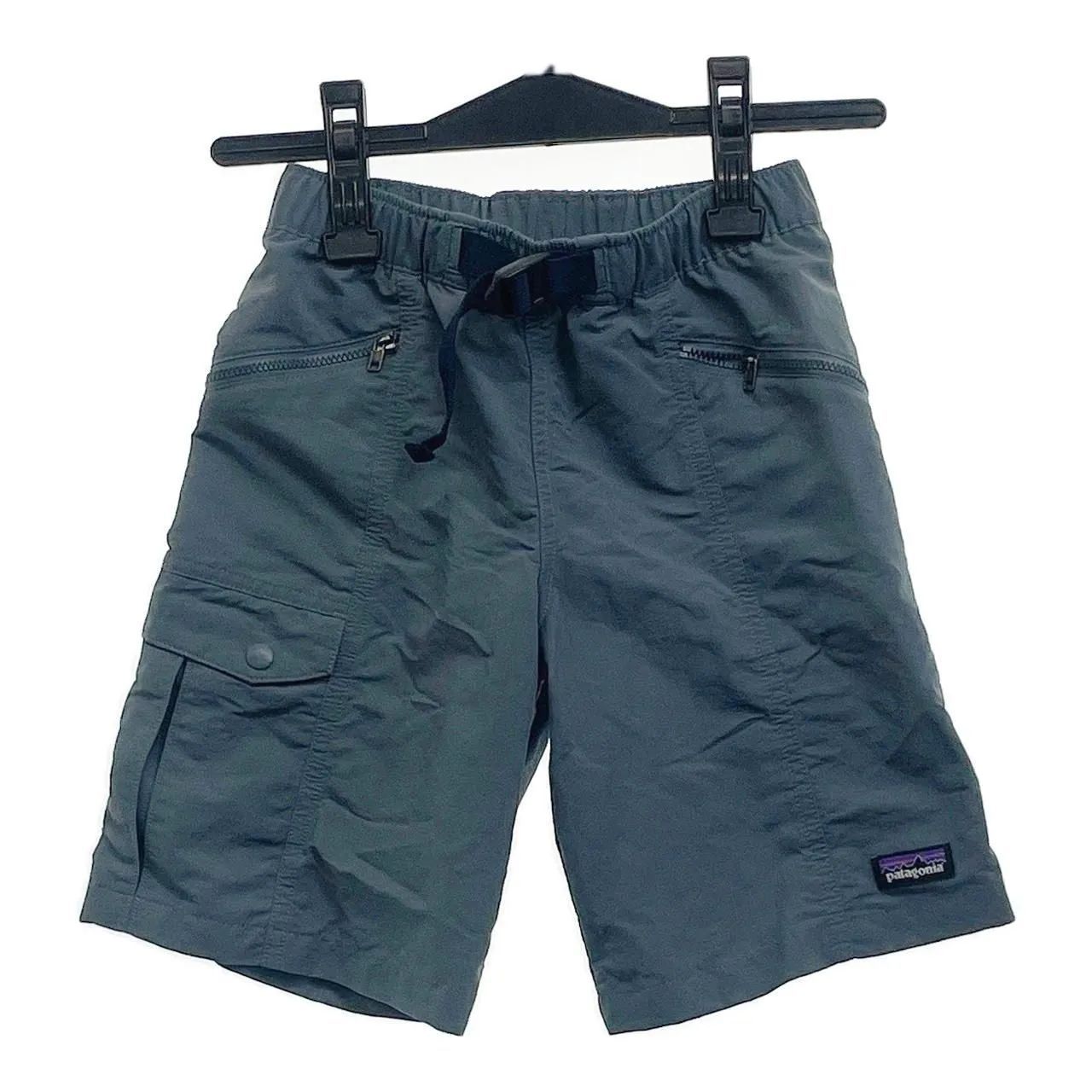 Sサイズ】patagonia パタゴニア パンツ キッズ S グレー ブルー