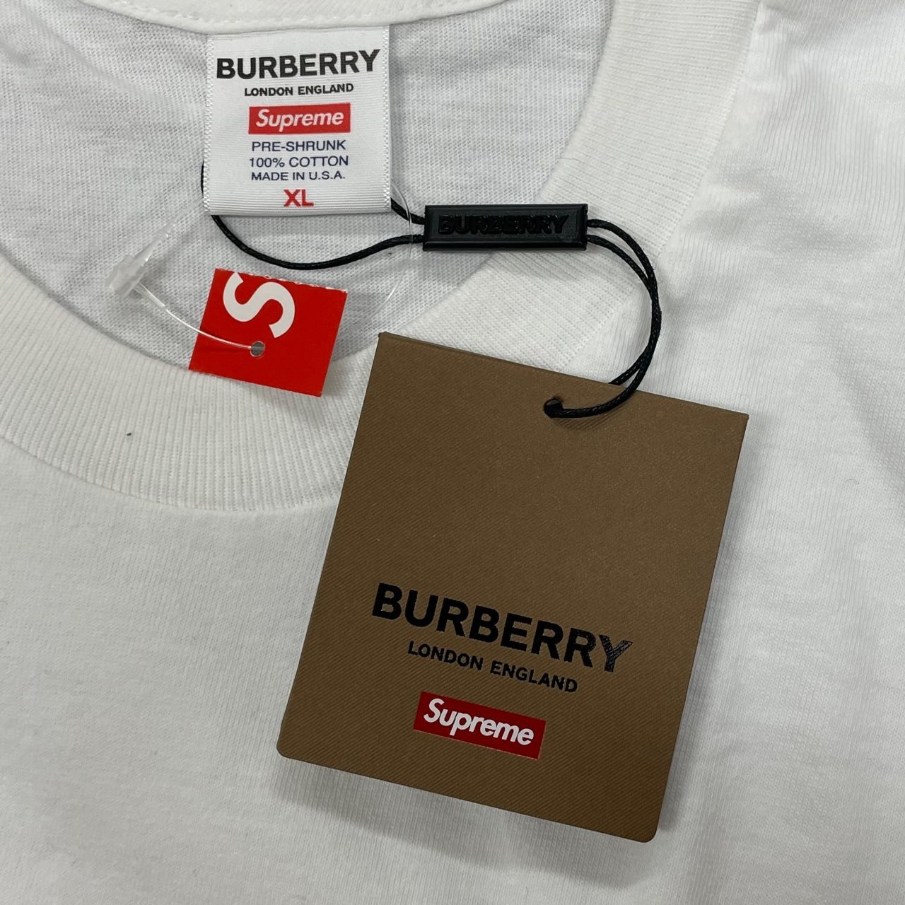 シュプリーム SUPREME バーバリー 22SS Burberry Box Logo Tee サイズ