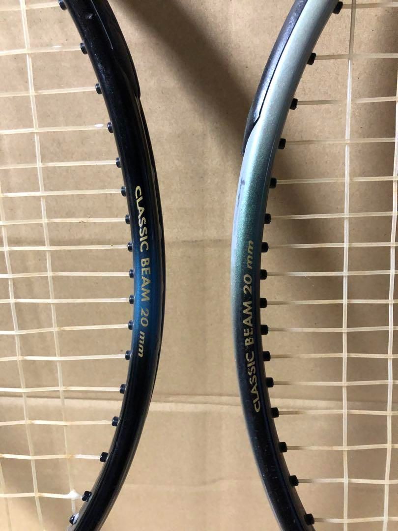 2本 ロシニョール ROSSIGNOL テニス ラケット EQUIP95 レア