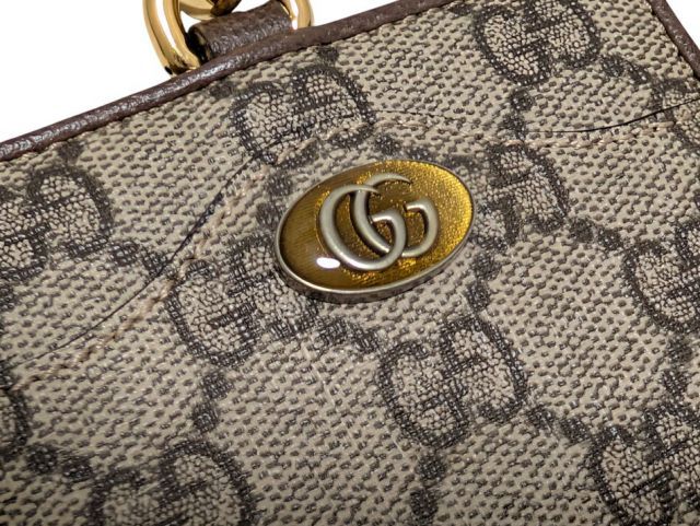 GUCCI グッチ スプリーム IDカードホルダー グッチ カードホルダー IDカードケース GGスプリーム パス
