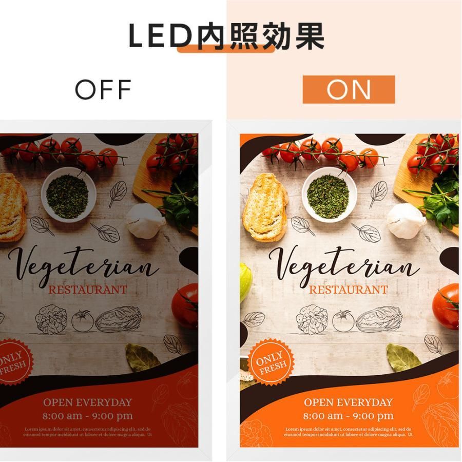 LEDポスターパネル 看板