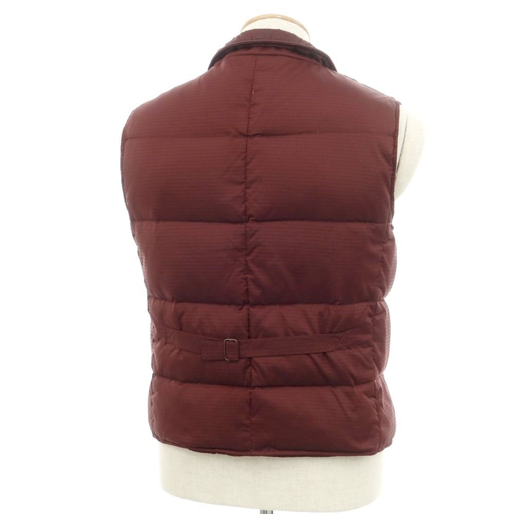 eleventy イレブンティ ダウンベスト ブラウン S