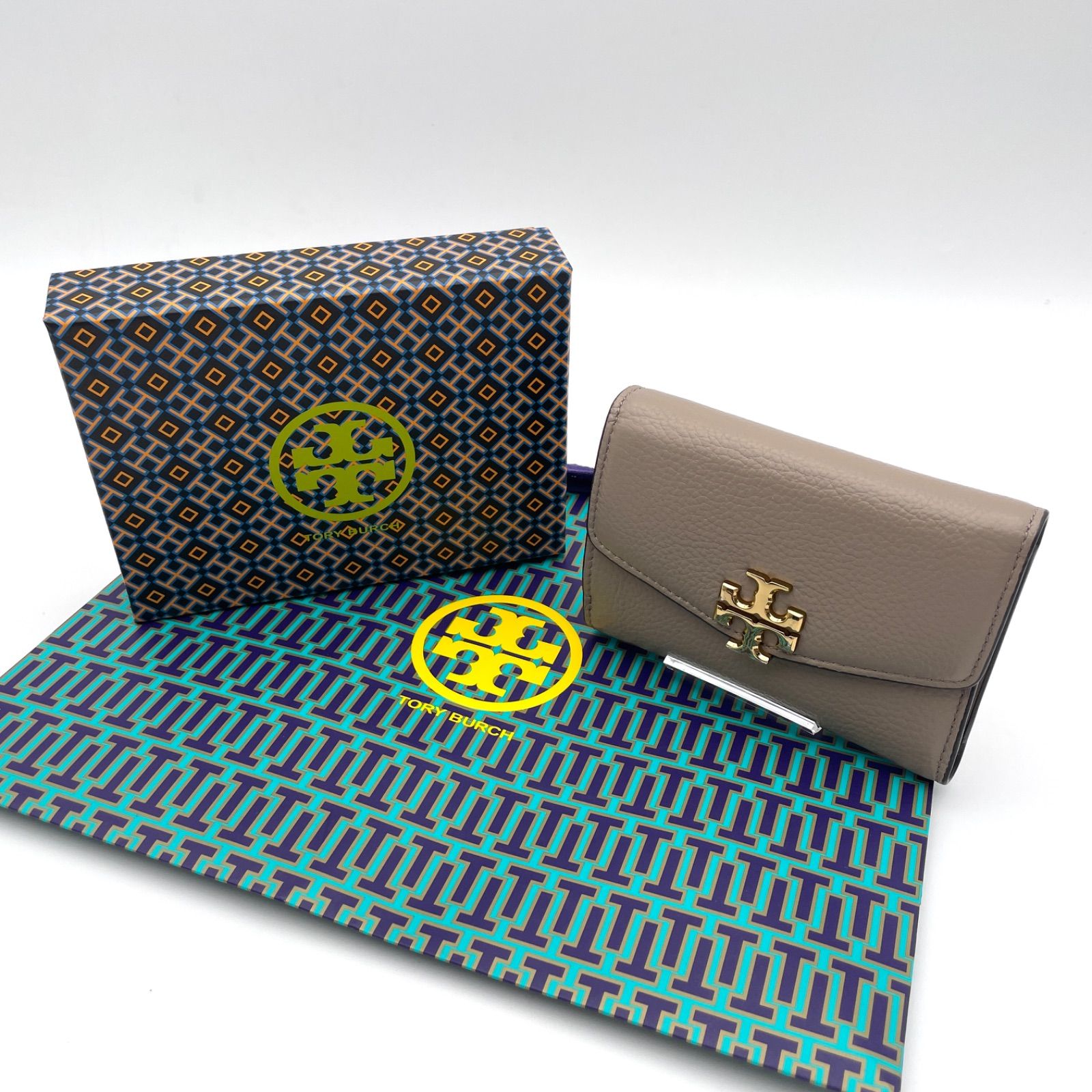 TORY BURCH トリーバーチ 財布 折り財布 三つ折り ゴールド金具