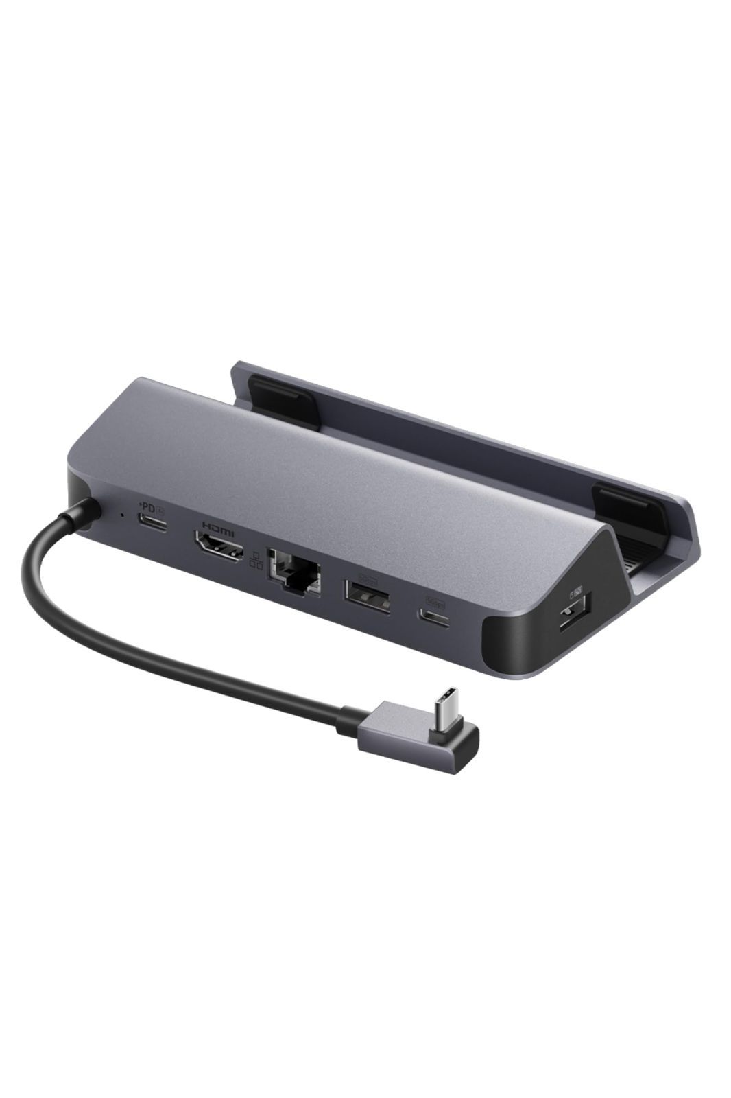 在庫 Anker USB-C ハブ 6-in-1 For Game Console Steam Deck 高速データ転送 最大100W充電 USB PD対応 4K 60Hz HDMI 2.0 ポート 1Gbps イーサネットポート USB-A