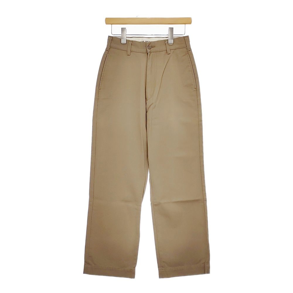 Shinzone HIGH WAIST CHINO PT ハイウエストチノパンツ 定価20900円 20SMSPA58 パンツ ベージュ レディース シンゾーン 5-0412G△