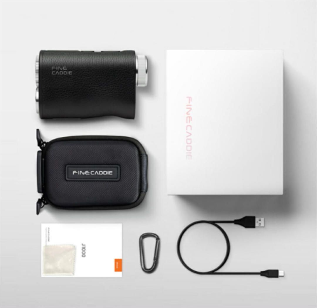 ファインキャディ J1000 ブラック レーザー距離計 ゴルフ FINE CADDIE