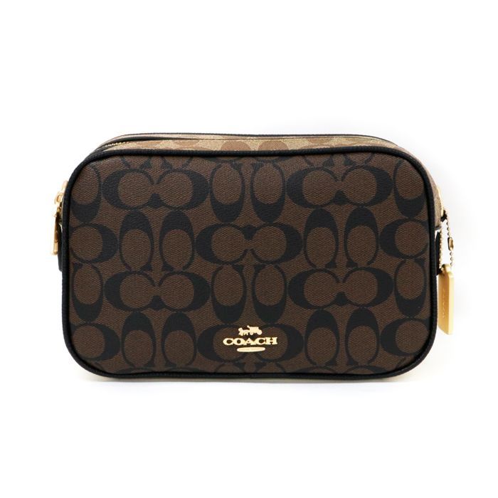 コーチ COACH ショルダーバッグ レザー PVC シグネチャー C1767 カメラ
