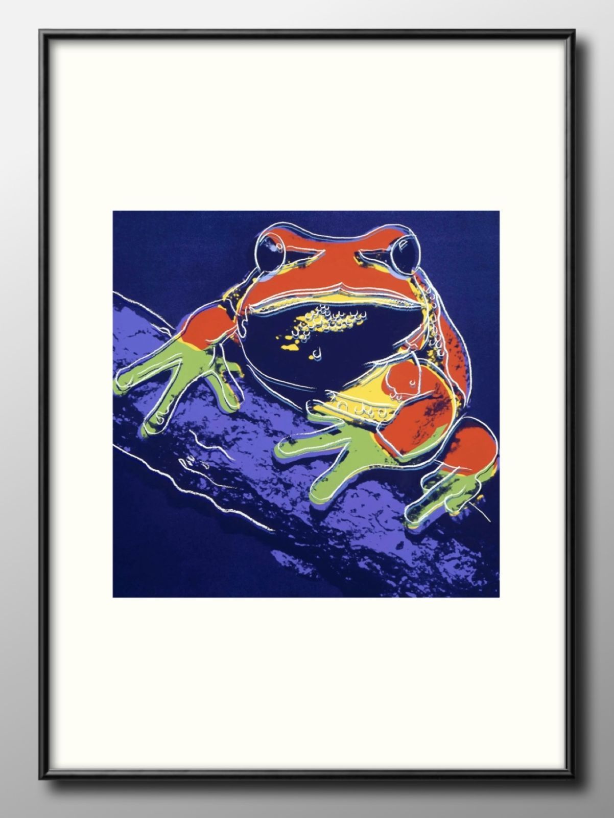 ポスター 絵画 インテリア A3サイズ 12720アンディ・ウォーホル カエル