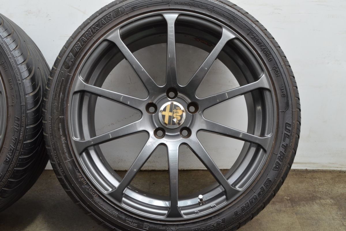 希少サイズ】クロイツァー 18in 7.5J +38 PCD108 ナンカン