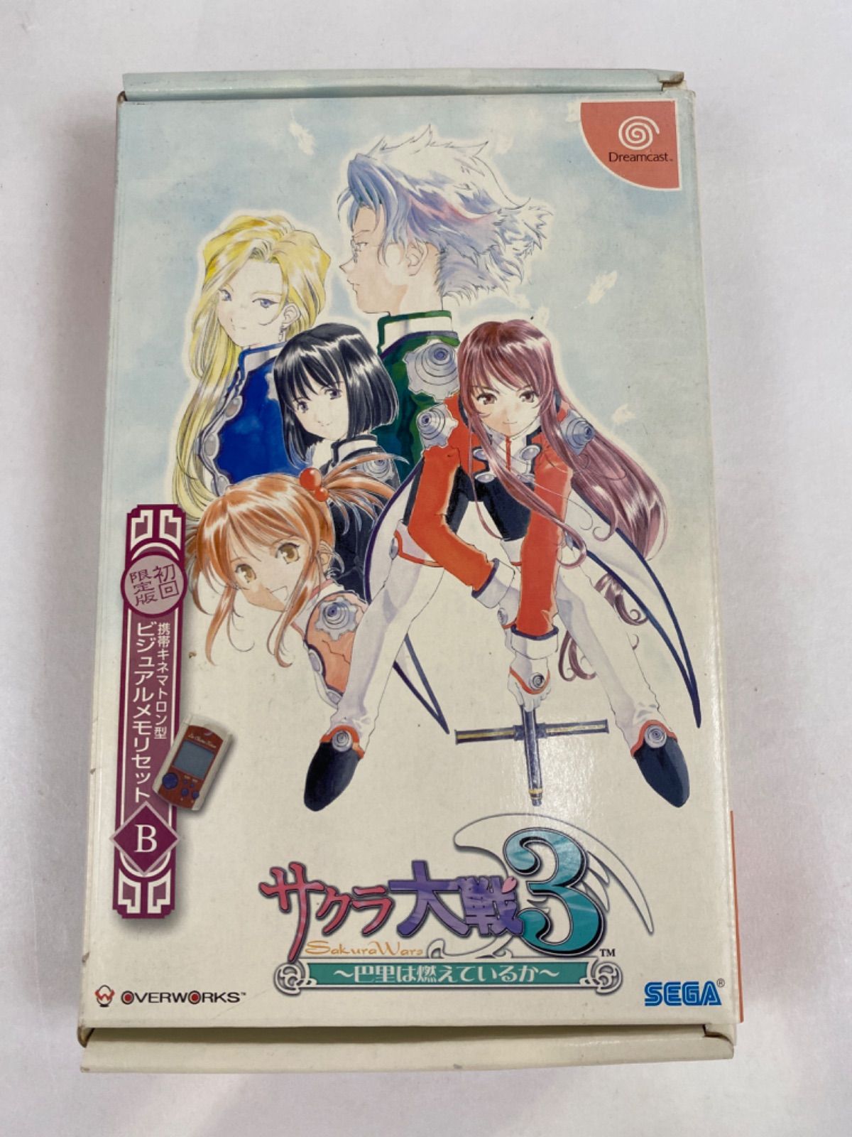 サクラ大戦 dreamcast 限定版 未使用 ドリームキャスト あしらい