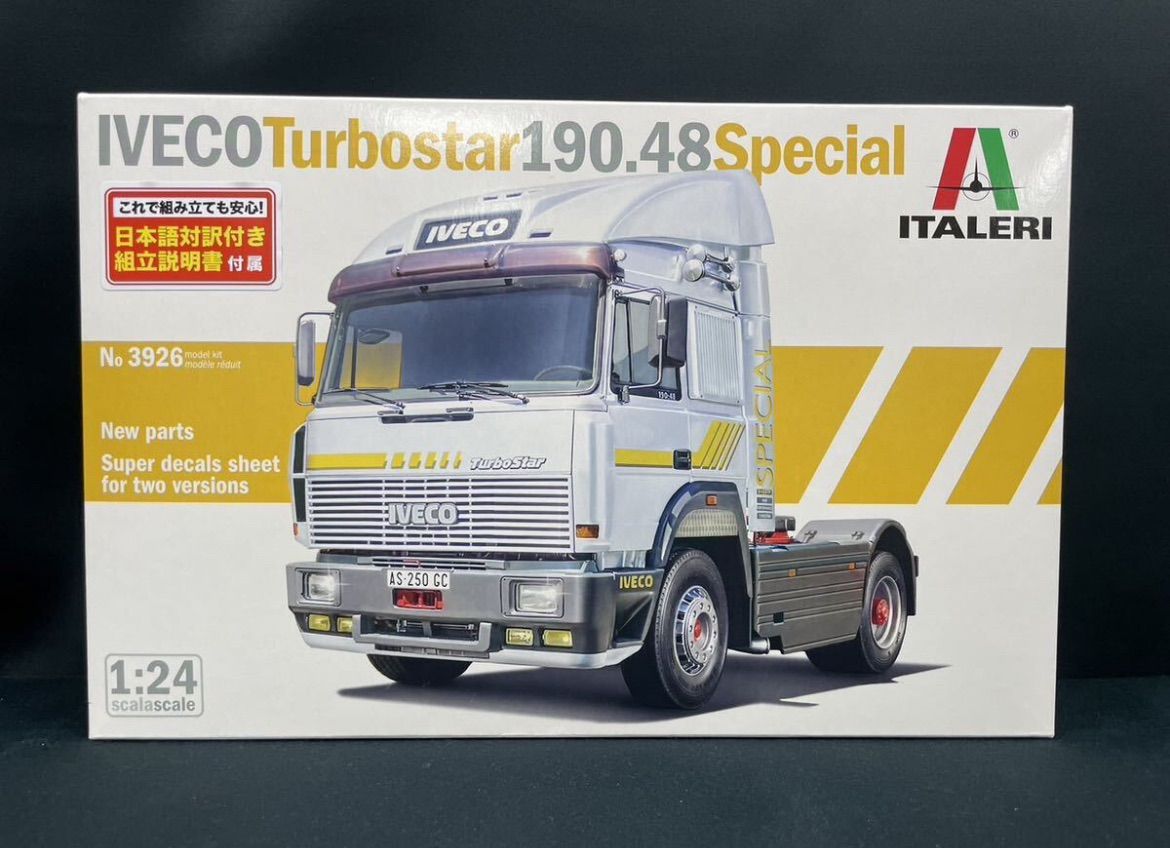 模型・プラモデル IT3926 イタレリ 1/24 イヴェコ ターボスター IVECO 