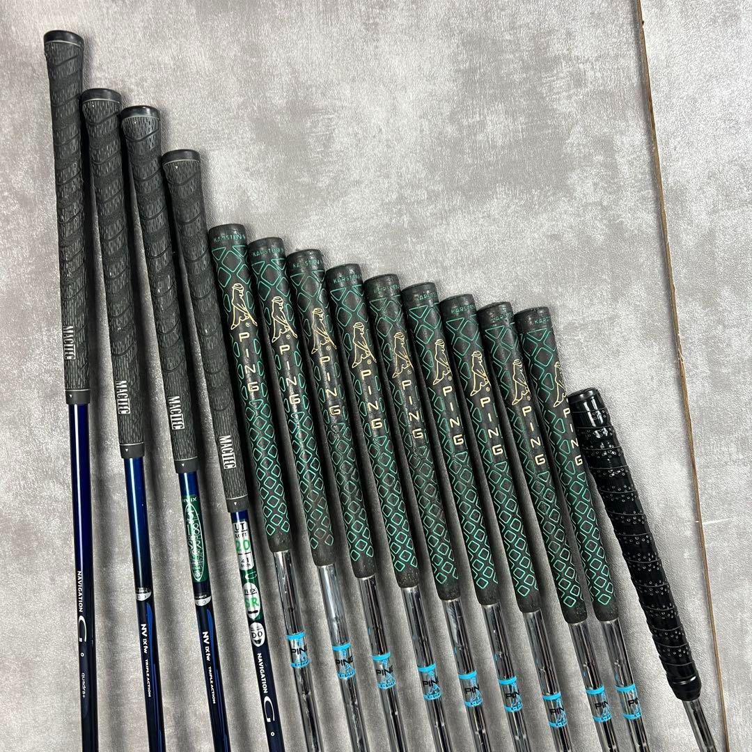 初心者おすすめ　キャロウェイバッグ　マクレガー　ピン　メンズゴルフ14本セット 初心者おすすめ キャロウェイバッグ マクレガー ピン メンズ