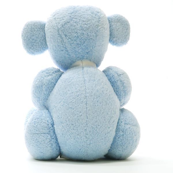 GUCCI グッチ BABY テディベア ぬいぐるみ くま ロゴ ブルー