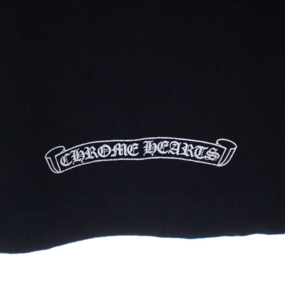 CHROME HEARTS (クロムハーツ) L/S TEE マルチロゴ クルーネック