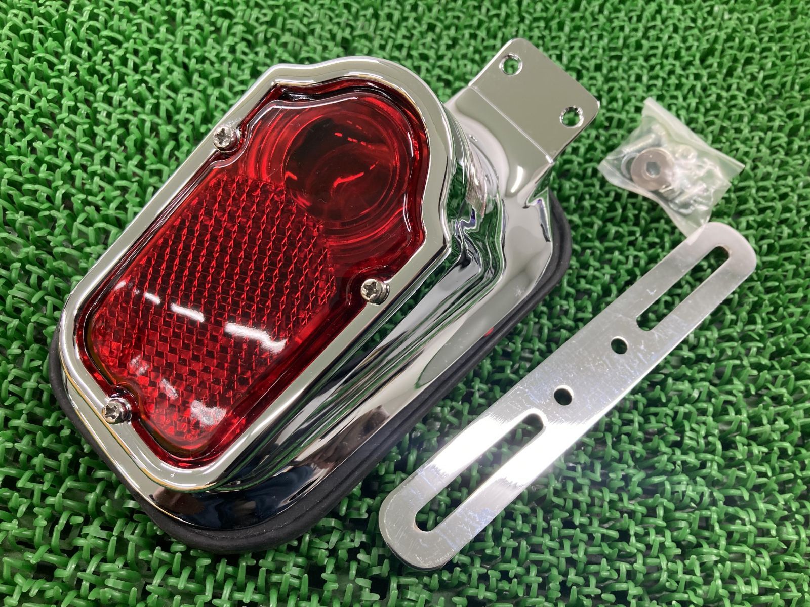 キジマ製ドラッグスタークラシック テールランプ 社外 中古 バイク 部品 廃盤 鉄製 ティムストーン バルカン スティード ハーレー