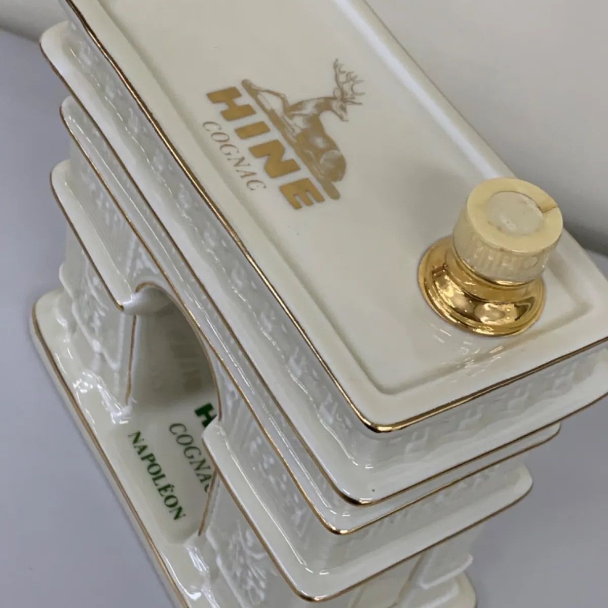 古酒 未開栓 HINE ハイン ナポレオン コニャック 凱旋門 白 ブランデー