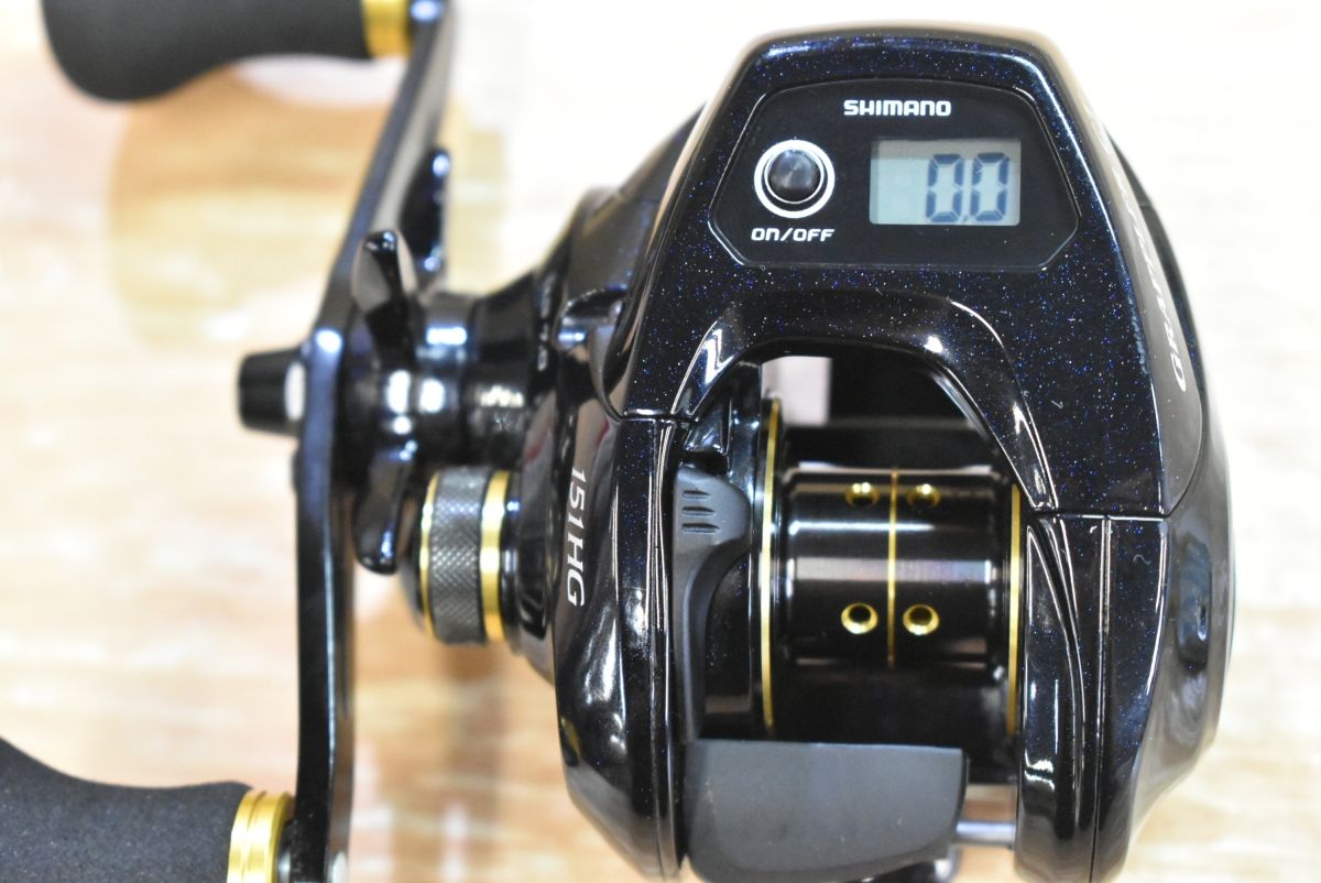 SHIMANO グラップラーCT151XG デジタルリール　カウンターリール シマノ 【予約商品】シマノ 25 グラップラー CT 151XG 左