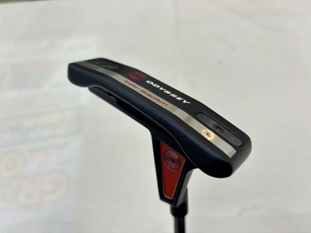 【中古】パター オデッセイ TRI-BEAM 1CS◆STROKELAB 70C RED[34]◆◆3[1857]