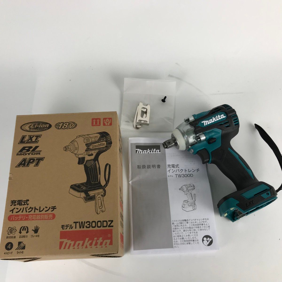 MAKITA マキタ 18V 充電式インパクトレンチ 本体のみ TW300DZ ブルー HRDEVELOPMENT_JP