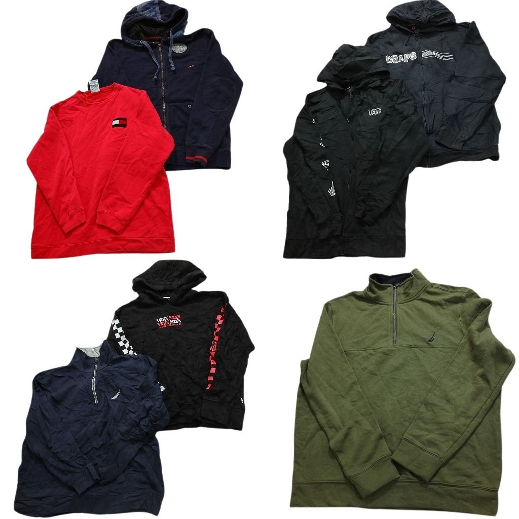 古着卸 まとめ売り ブランドMIX スウェット 7枚セット (メンズ M