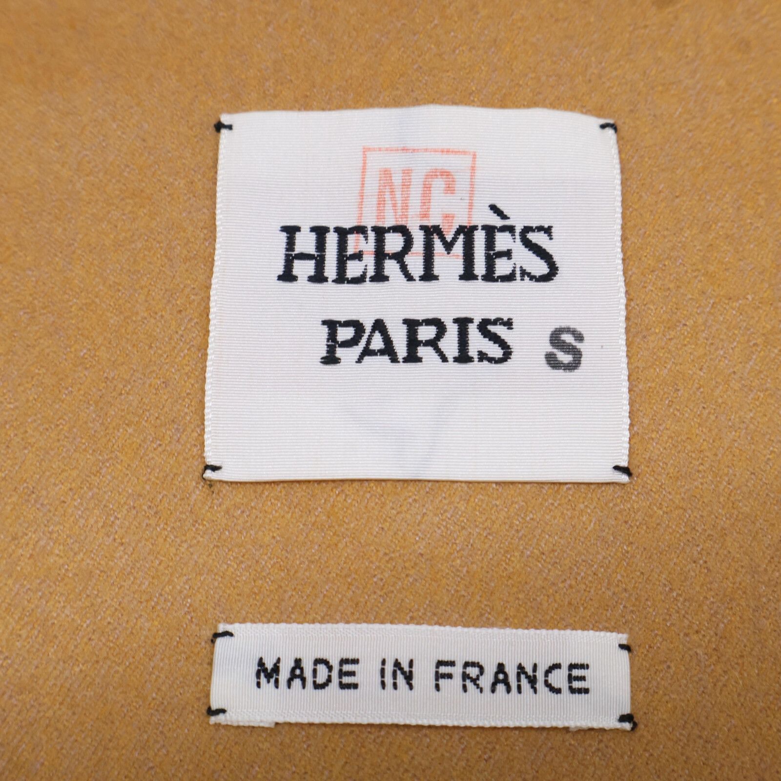 HERMES エルメス PALETOT ESPRIT CAPE カシミヤ ケープ コート 38  