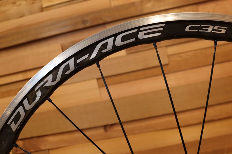 シマノ SHIMANO デュラエース DURA-ACE WH-9000-C35-CL クリンチャー ホイールセット シマノ11S 15C 【立川店】  - メルカリ