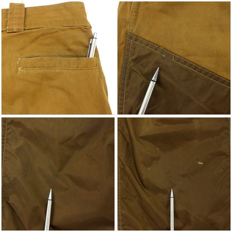 ハンティングパンツ 70s vintage ナイロン切り替え ハンティングパンツ メンズ L