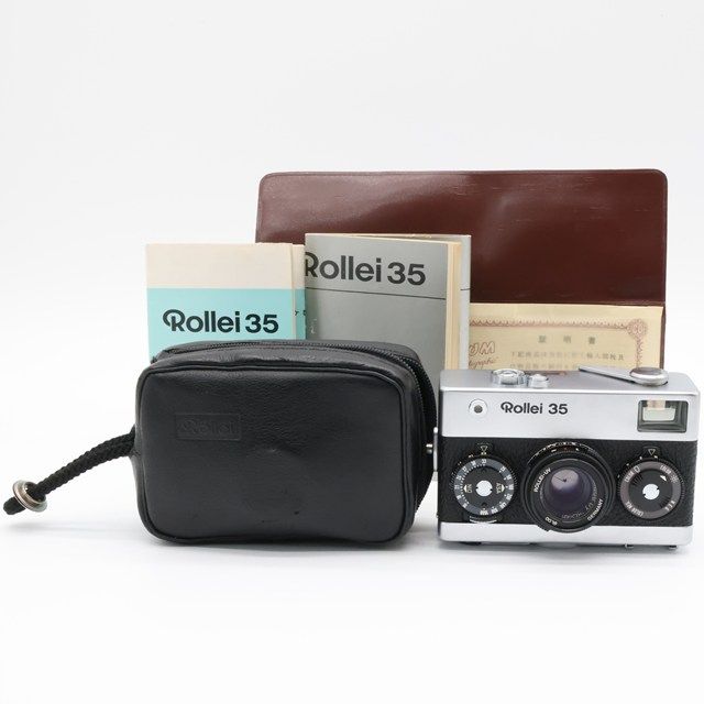 美品＞ Rollei 35（シンガポール製）フィルムカメラ｜輸入証明書