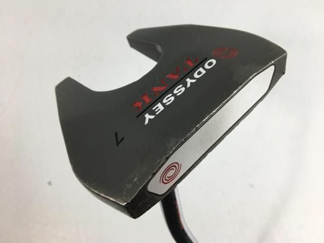 【中古ゴルフクラブ】オデッセイ TANK(タンク) #7 パター オリジナルスチール パター