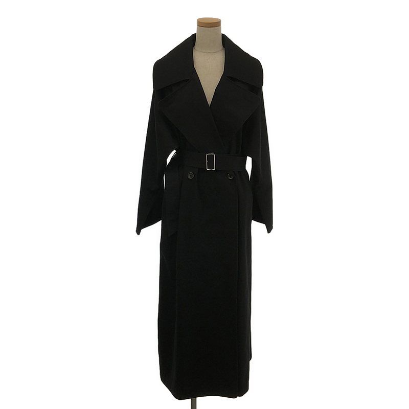 【美品】foufou トレンチコート　ラロトンド　ロング　オーバーサイズ　人気 foufou / フーフー | La Rotonde '19 ラ ロトンド オーバー