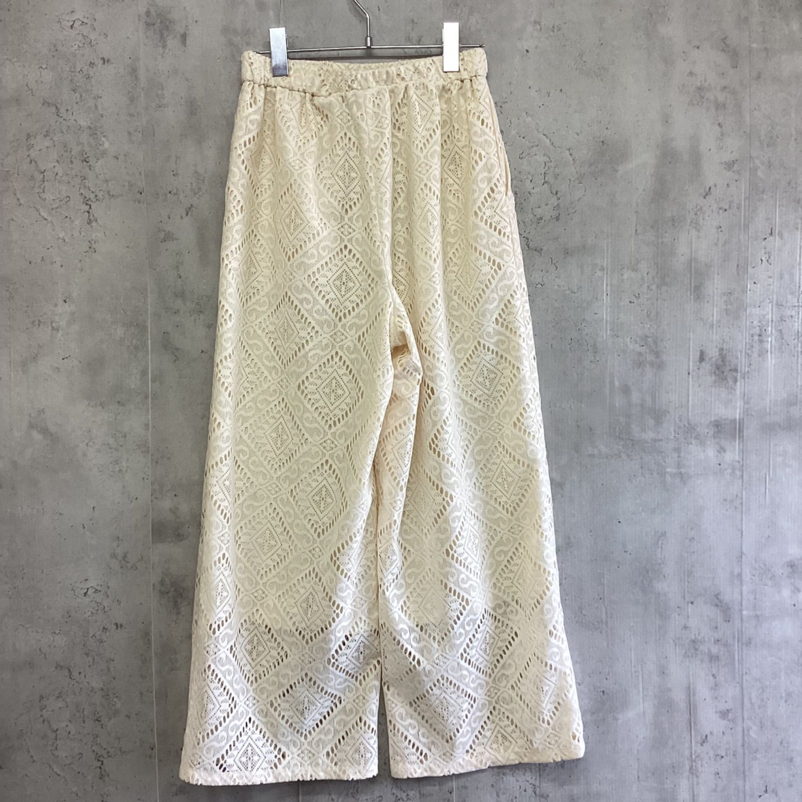 GREED INTERNATIONAL アイボリー レースパンツ M レースパンツ／A｜INGNI(イング) 公式通販｜INGNI STORE